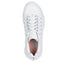 Pantofi sport, dama, SKECHERS D'LUX WALKER GOLDEN STEP 150106-WSL alb, piele ecologica